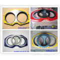shotcrete concrete pump wear plate and cutting ring for putzmeister